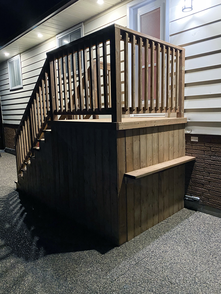 deck installation Hamilton and Niagara
